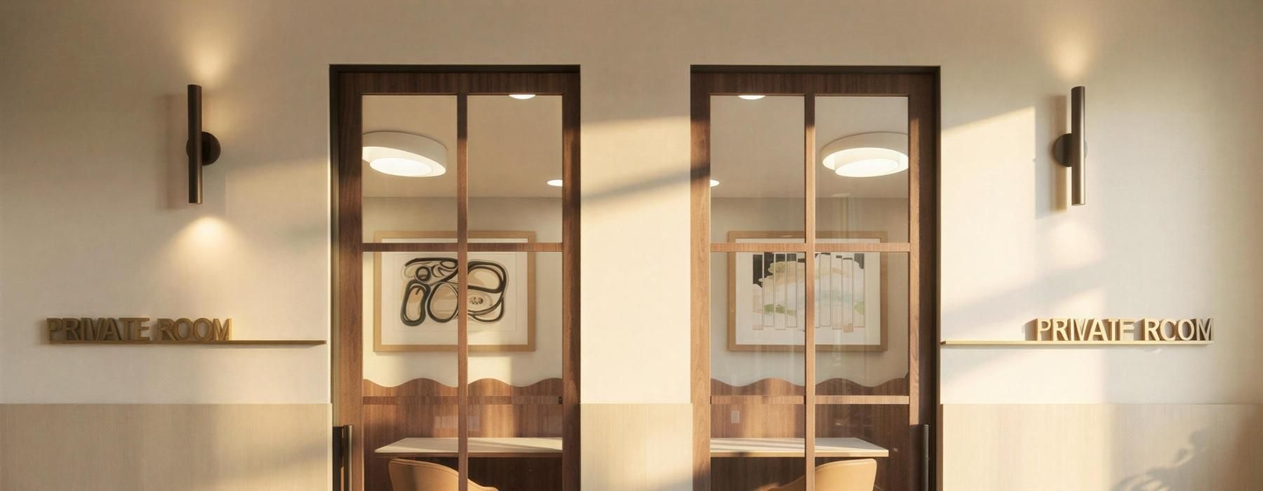 entries to private rooms